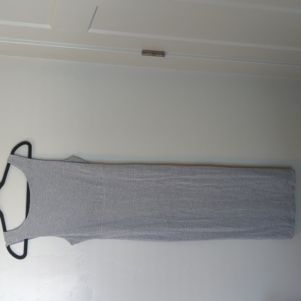 Athleta Grey Tank Lightweight Maxi‎ Dress XS